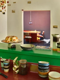 Handgemaakte taartplateau 70's^HKLIVING Clearance