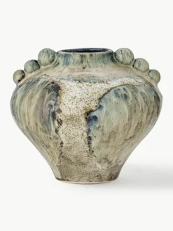 Handgemaakte vaas Cophia van keramiek, H 15 cm^Bloomingville New