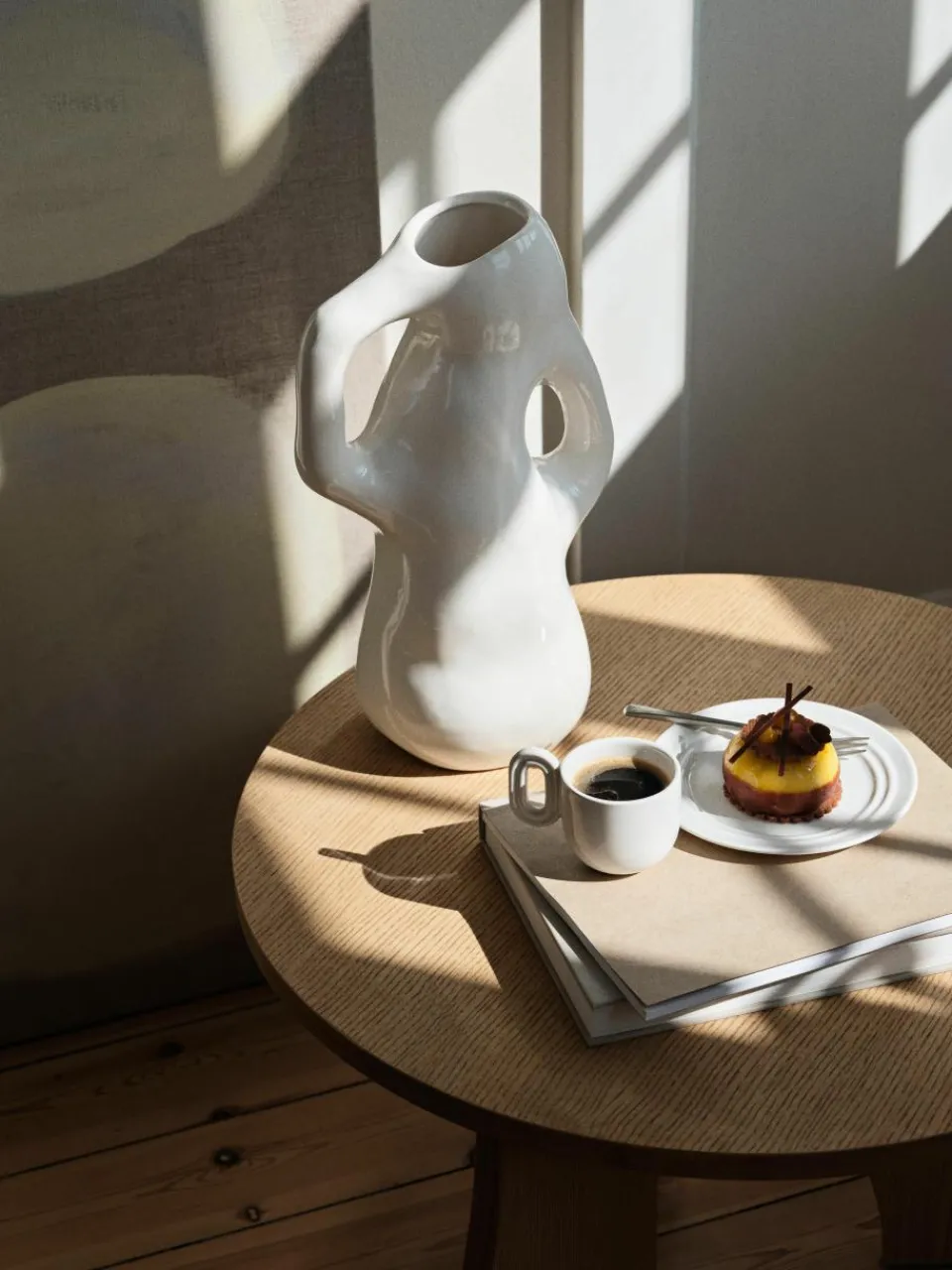 Handgemaakte vaas Isolde, H 35 cm^Broste Copenhagen Outlet