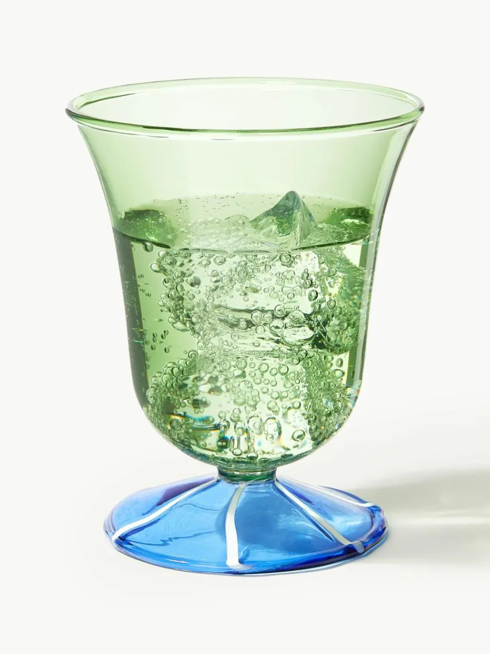 Handgemaakte waterglazen Eve van borosilicaatglas, 2 stuks^&k Amsterdam Fashion