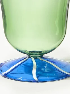 Handgemaakte waterglazen Eve van borosilicaatglas, 2 stuks^&k Amsterdam Fashion