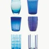 Handgemaakte waterglazen Melting, 6-delig^zafferano Fashion