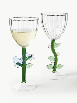 Handgemaakte wijnglazen Botanica, 6-delig^ICHENDORF Hot