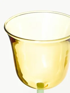 Handgemaakte wijnglazen Dot van borosilicaatglas, 2 stuks^&k Amsterdam Best