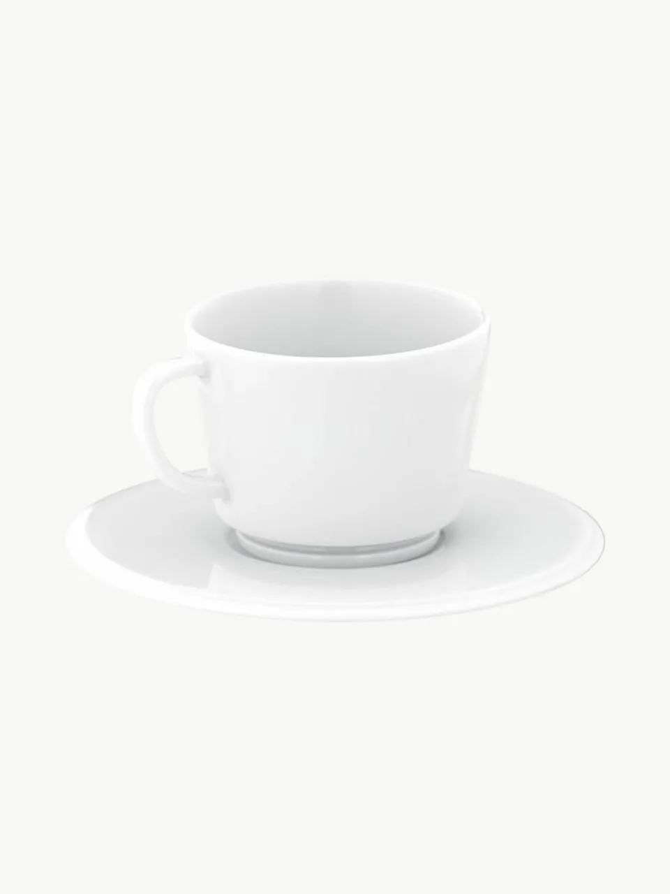 Handgemaakte XS porseleinen koffiekopjes Vitruv met schoteltjes, 2 stuks^Meissen Fashion
