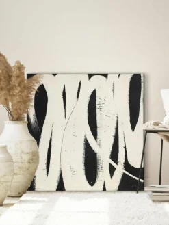 Handgeschilderd canvas print Spinning Around^Malerifabrikken Fashion