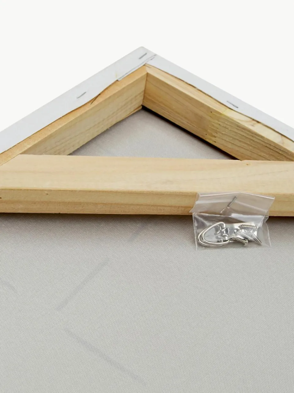 Handgeschilderde canvasdoek Golden Blue II^Malerifabrikken Sale