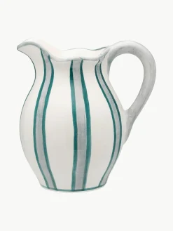 Handgeschilderde kan Powder Striped, 1,5 Liter^Anna + Nina Best
