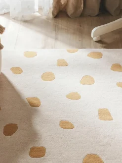 Handgetuft kindervloerkleed Savannah van wol^Benuta Hot