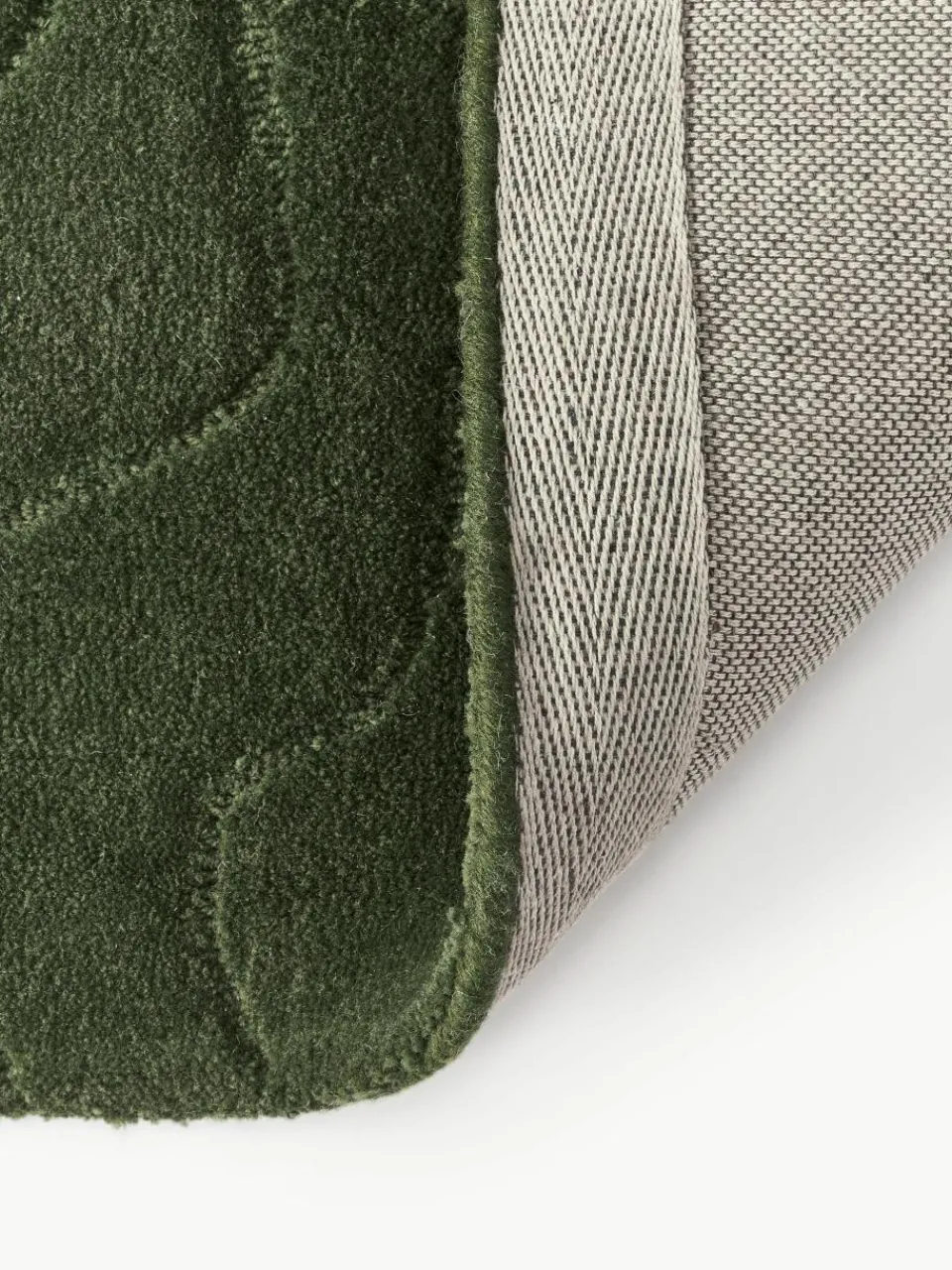 Handgetuft wollen loper Aaron^Westwing Collection Best