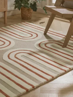 Handgetuft wollen vloerkleed Arne^Westwing Collection Fashion