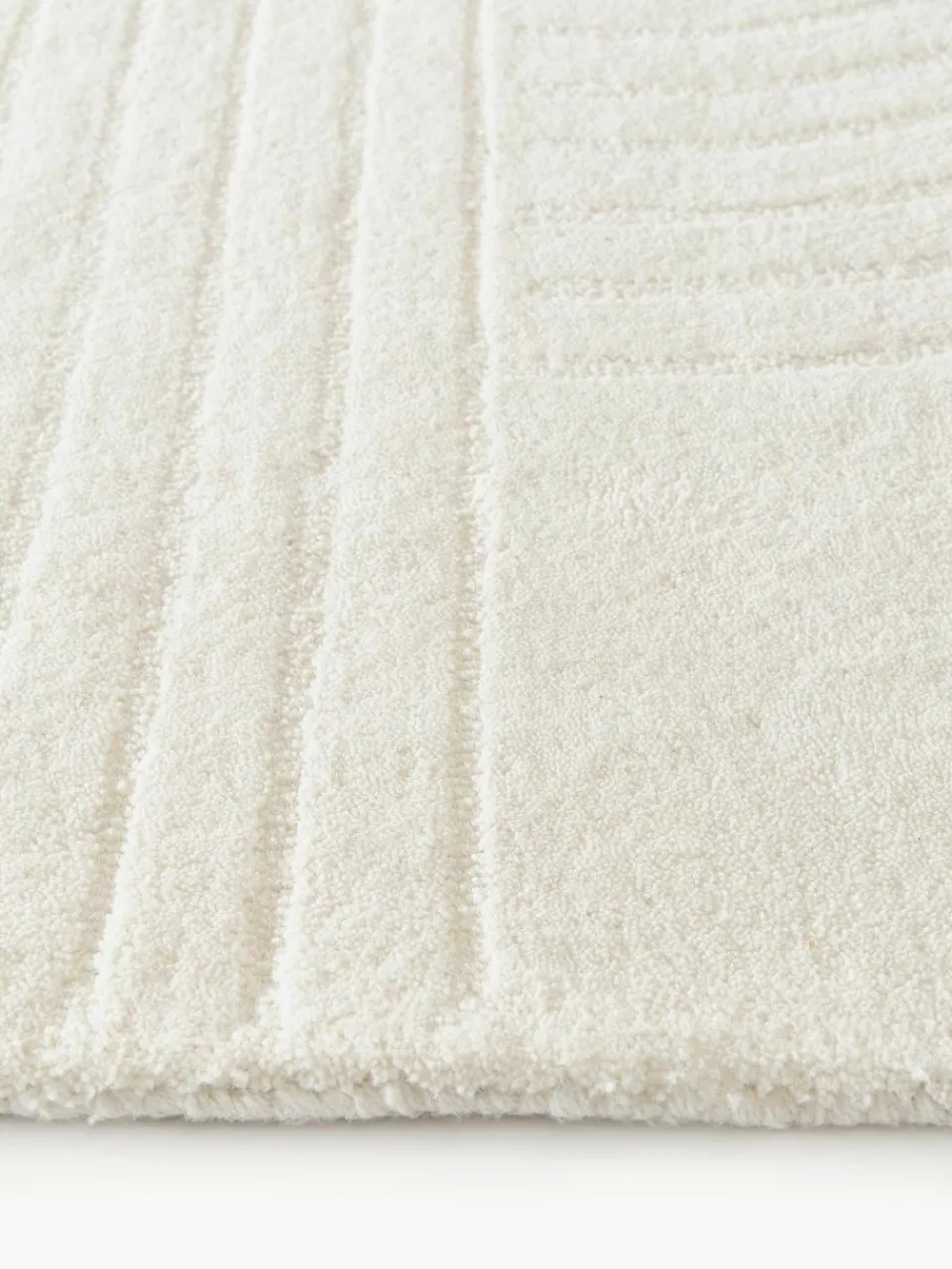 Handgetuft wollen vloerkleed Mason^Westwing Collection Clearance