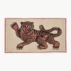 Handgetuft wollen vloerkleed roze Tiger^Bongusta Fashion