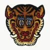 Handgetuft wollen vloerkleed Tiger Face^Bongusta New