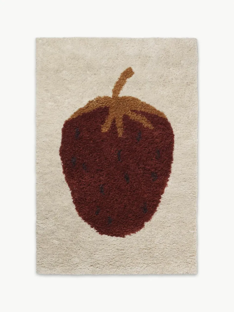 Handgetuft wollen vloerkleed Fruiticana^ferm LIVING Kids Outlet