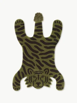 Handgetuft wollen vloerkleed Safari^ferm LIVING Kids Online