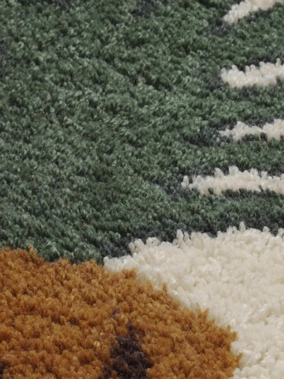 Handgetuft wollen vloerkleed Fruiticana^ferm LIVING Kids Outlet