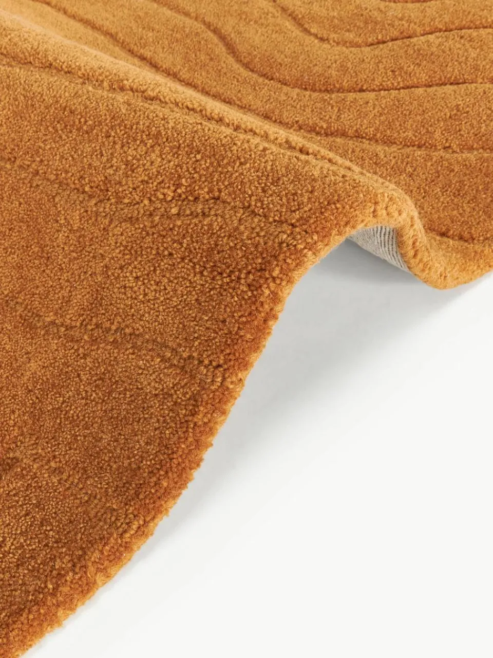 Handgetuft wollen vloerkleed Aaron^Westwing Collection Online