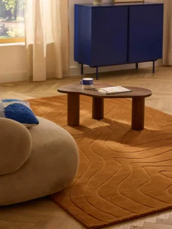 Handgetuft wollen vloerkleed Aaron^Westwing Collection Online