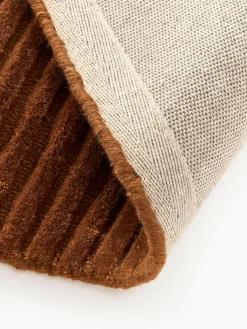 Handgetuft wollen vloerkleed Silas met hoog-laag structuur^Westwing Collection Clearance