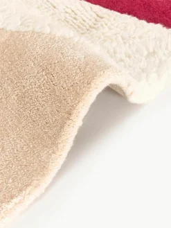 Handgetuft wollen vloerkleed Silas met hoog-laag structuur^Westwing Collection Clearance