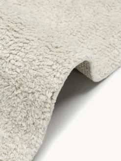 Handgetufte katoenen loper Daya met franjes^Westwing Collection Best
