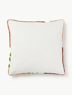 Handgetufte kussenhoes Coraline met decoraties^Westwing Collection Online