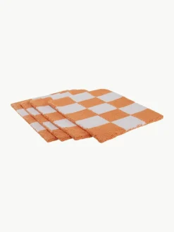 Handgetufte placemats Kio Check, 4 stuks^Jotex Sale