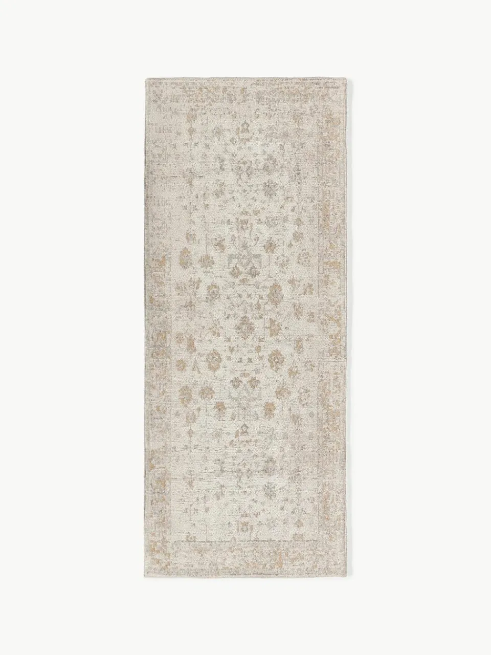 Handgeweven chenille loper Loire^Westwing Collection New