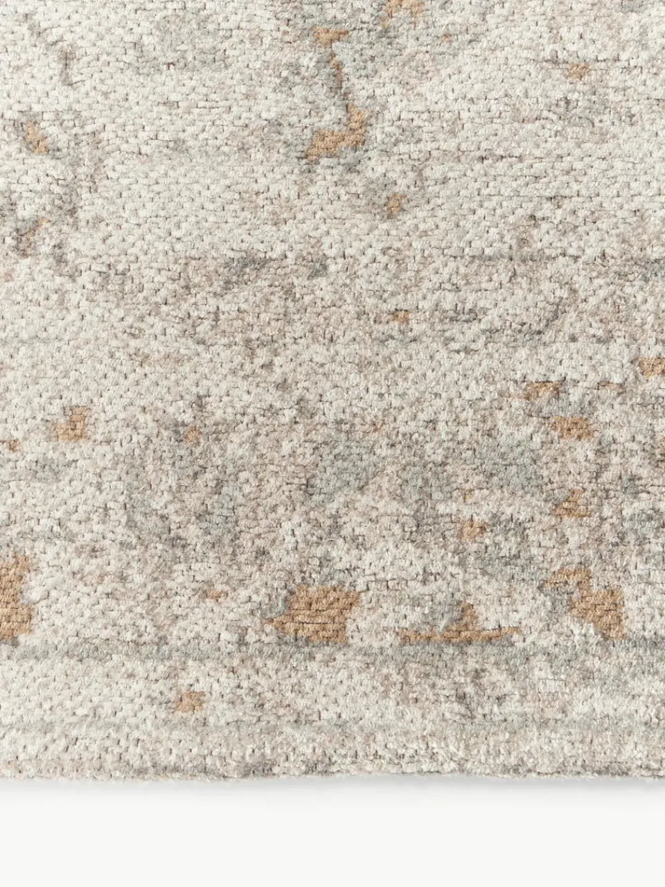 Handgeweven chenille loper Loire^Westwing Collection New