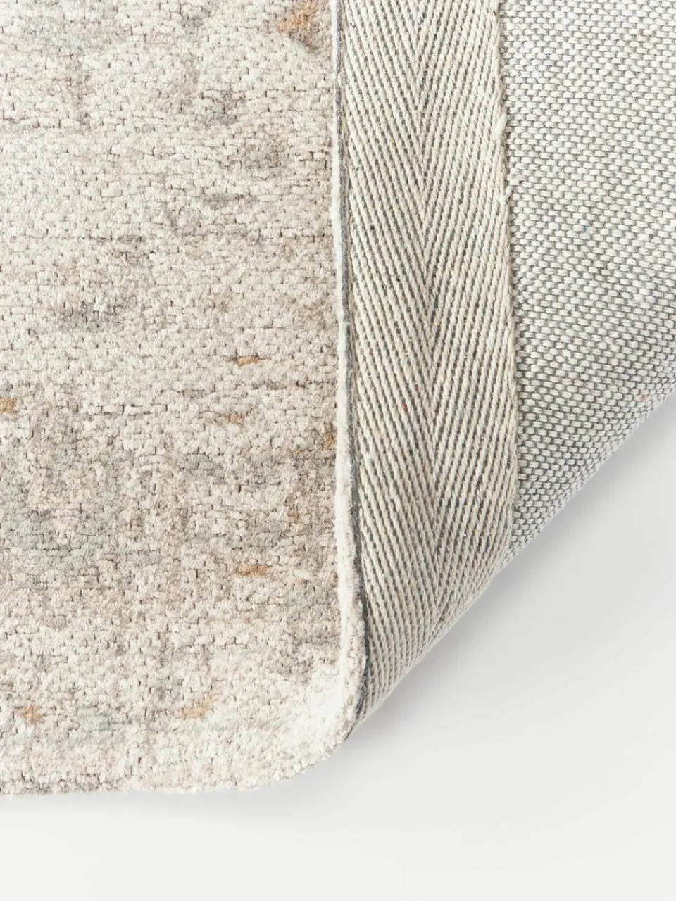 Handgeweven chenille loper Loire^Westwing Collection New