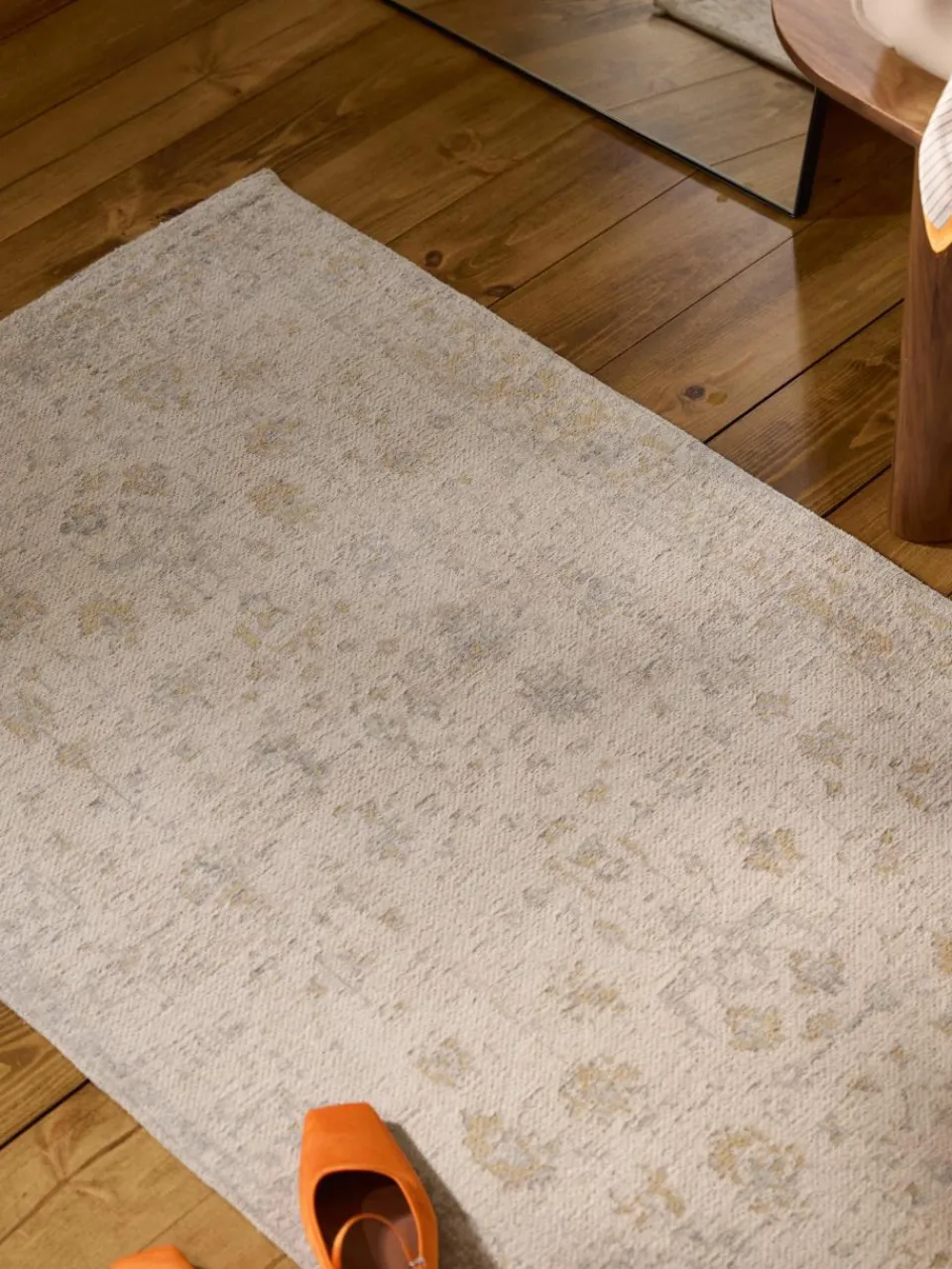 Handgeweven chenille loper Loire^Westwing Collection New