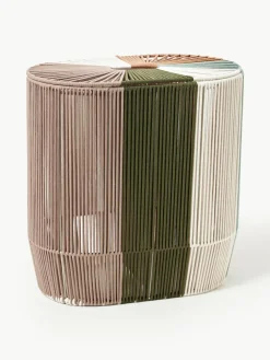 Handgeweven dubbele wasmand Gabe van touw^Westwing Collection Outlet