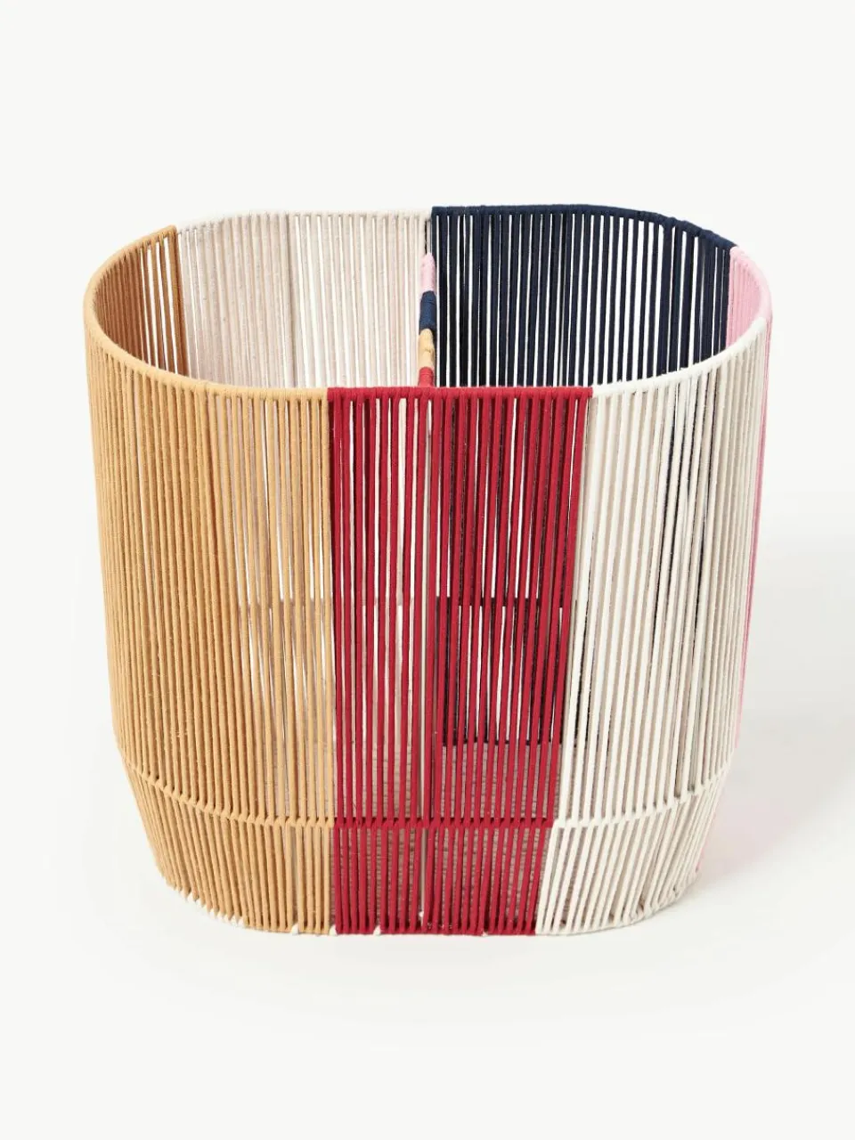 Handgeweven dubbele wasmand Gabe van touw^Westwing Collection Sale