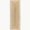 Handgeweven jute loper Clover^Westwing Collection Sale