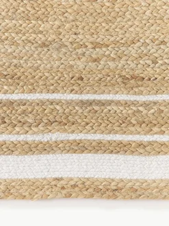 Handgeweven jute loper Clover^Westwing Collection Sale