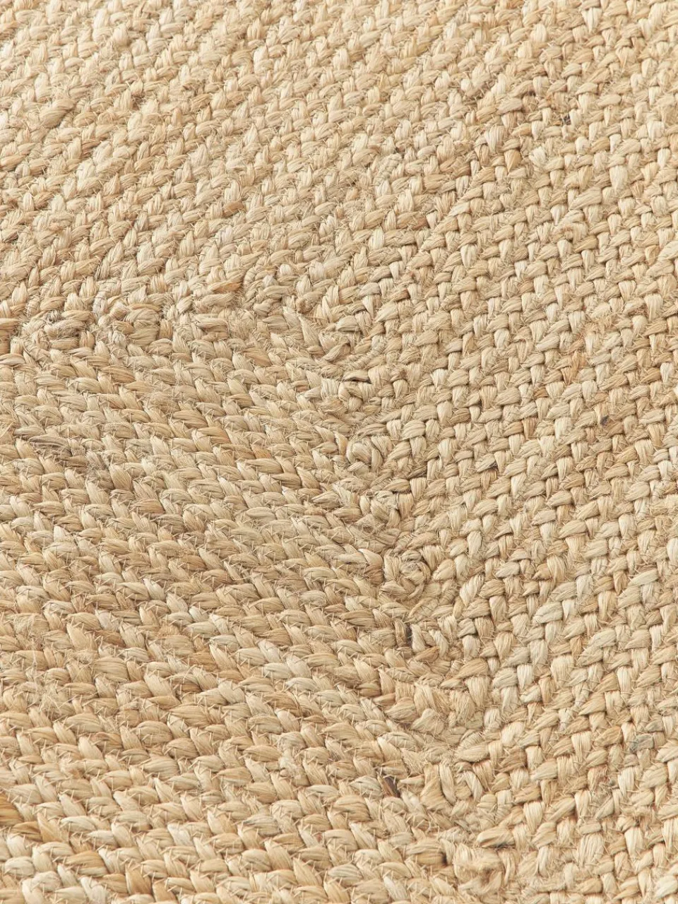 Handgeweven jute loper Clover^Westwing Collection Sale