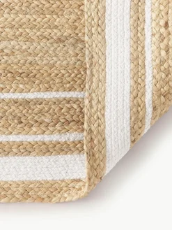Handgeweven jute loper Clover^Westwing Collection Sale