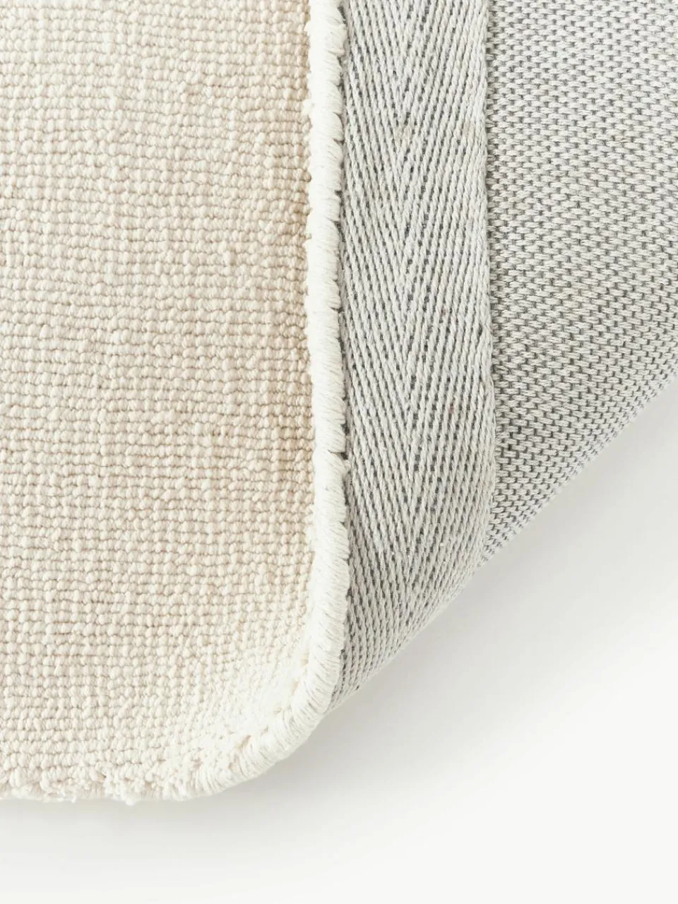 Handgeweven katoenen vloerkleed Lora^Westwing Collection Sale