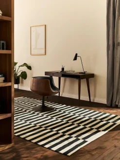 Handgeweven Kelim vloerkleed Donna met strepen^Westwing Collection Discount