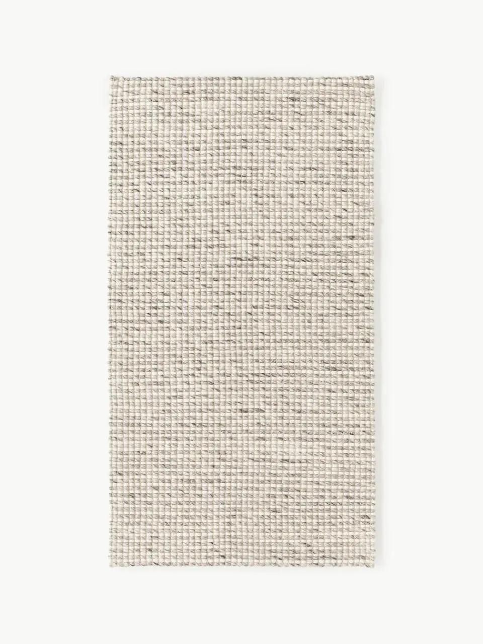 Handgeweven laagpolig wollen vloerkleed Rumi^Westwing Collection Clearance