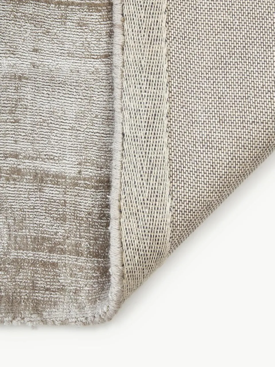 Handgeweven viscose loper Jane^Westwing Collection New