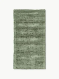 Handgeweven viscose vloerkleed Jane^Westwing Collection Hot