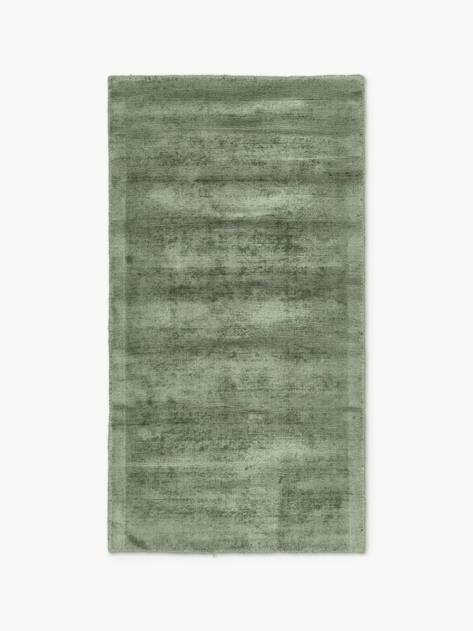 Handgeweven viscose vloerkleed Jane^Westwing Collection Hot