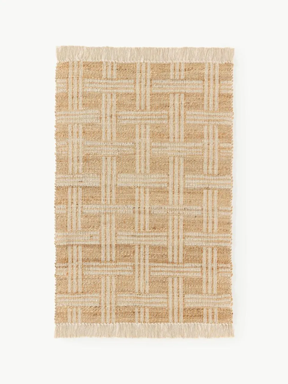 Handgeweven vloerkleed Almir met franjes^Westwing Collection Discount