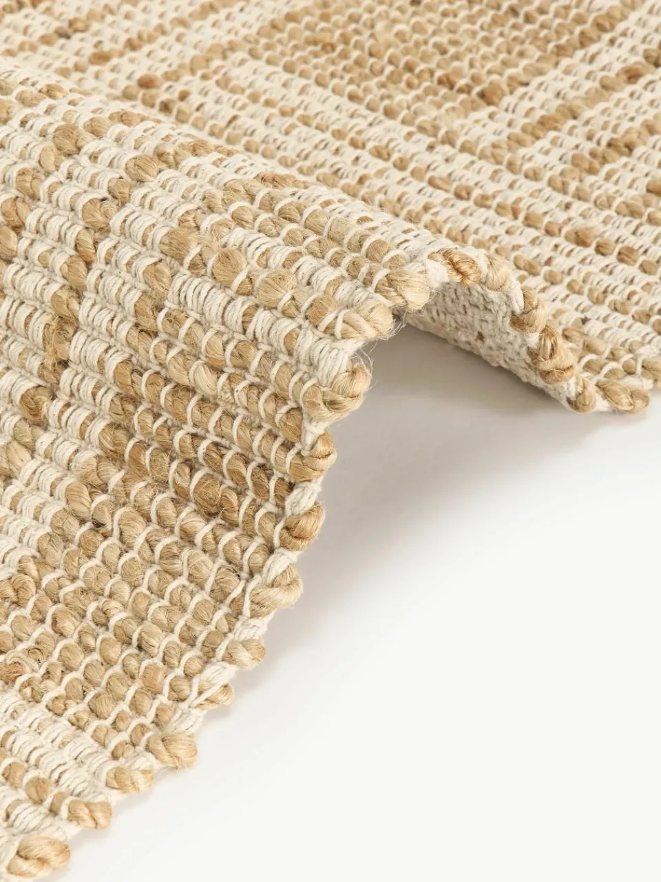 Handgeweven vloerkleed Almir met franjes^Westwing Collection Discount