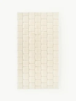 Handgeweven wollen vloerkleed Adley met hoog-laag structuur^Westwing Collection Clearance