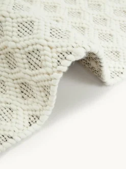 Handgeweven wollen vloerkleed Inar^Westwing Collection Hot