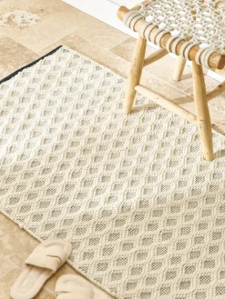 Handgeweven wollen vloerkleed Inar^Westwing Collection Hot