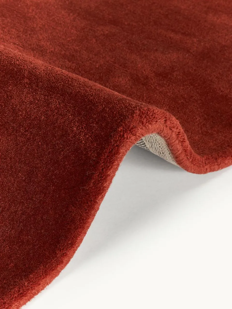 Handgeweven wollen vloerkleed Zayne^Westwing Collection Hot